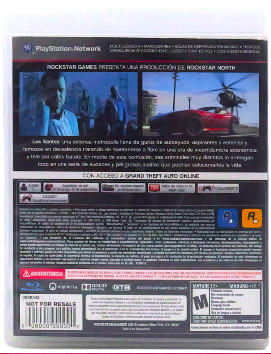 Grand Theft Auto 5 PS3