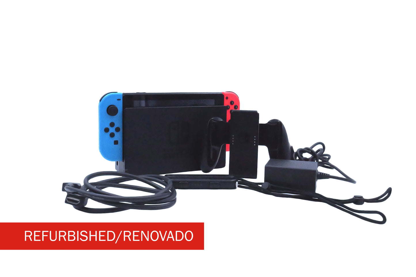 Nintendo Switch 32GB / rojo + azul neón / REFURBISHED