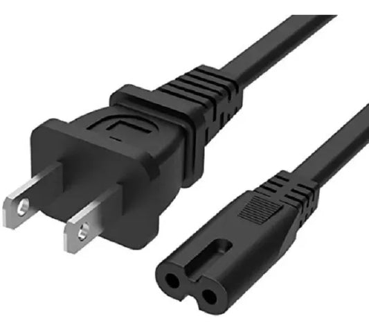 Cable De Corriente Bifasico Para Ps3 Ps4 Xbox Ones